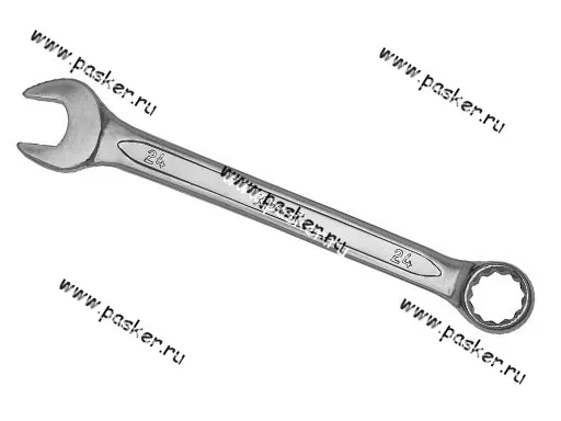 Ключ комбинированный 24 KRAFT PRO CrV 700518
