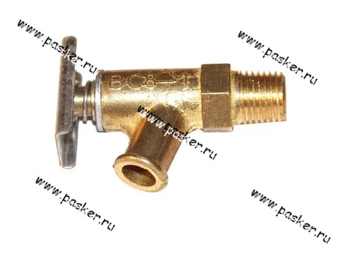 Кран радиатора ГАЗ-53/3307 Волга Г-21Ю  1305010-А/ВС-8-1