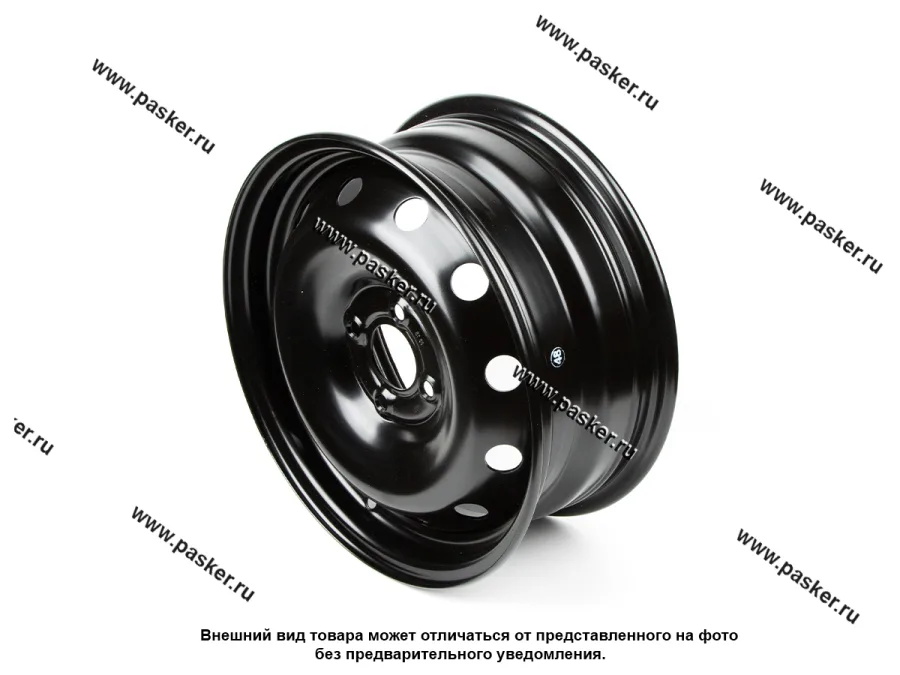 Диск колесный 15/6J/4*100/ET50/d60,1 Magnetto Renault Logan LADA Largus черный 15001 AM