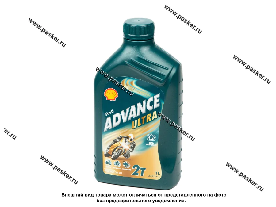 Масло SHELL 2-х тактное Advance Ultra 1л