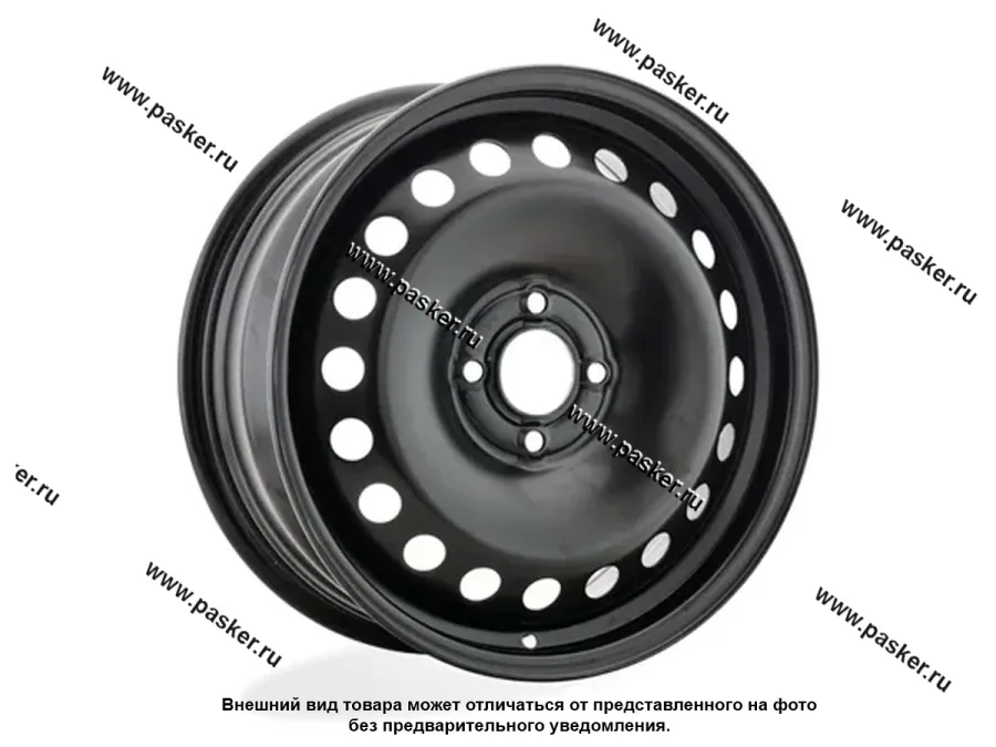 Диск колесный 16/6,5J/4*100/ET50/d60,1 Magnetto Lada Vesta Black 16017 AM