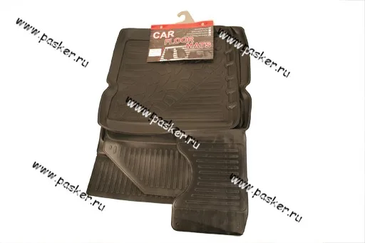 Коврики Renault Duster 2WD с 2010г по 2015г ЗD полиуретан AgateK