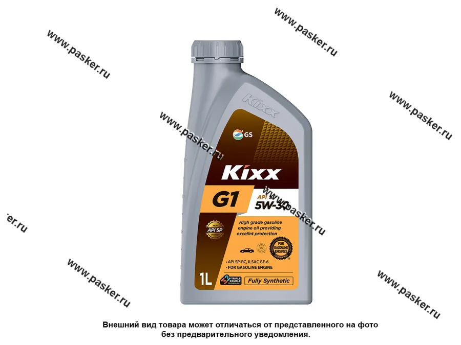 Масло KIXX  5W30 G1/GX7 API SP ILSAC GF-6A 1л син L2153AL1E1/L2153AL1R1
