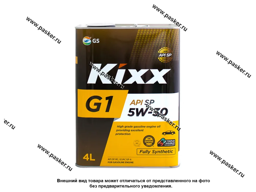 Масло KIXX  5W30 G1/GX7 API SP ILSAC GF-6A 4л син L215344TE1/L215344TR1