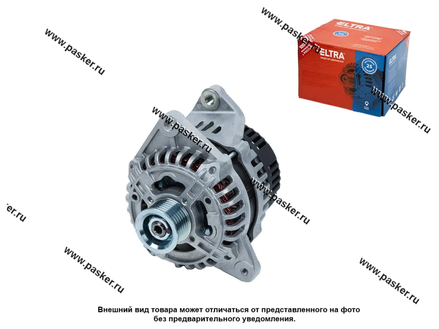 Генератор ГАЗ УАЗ дв 405 406 409 ELTRA 120А  517200.3771000-00