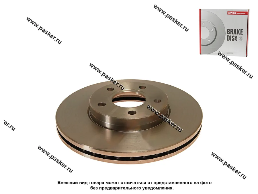Диск тормозной Ford Focus 2 FENOX передний TB219068 [упаковка 2 шт.]