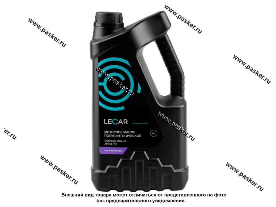 Масло LECAR Optimum 10W-40 SL 4л п/с