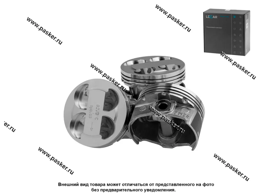 Поршень 21126 LECAR  82,0 гр C дв 16 л 16V