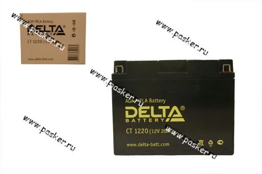 Аккумулятор DELTA CT 1220 205x90x164 обр/п с/эл Y50-N18L-A Y50-N18L-A3 YTX24HL-BS
