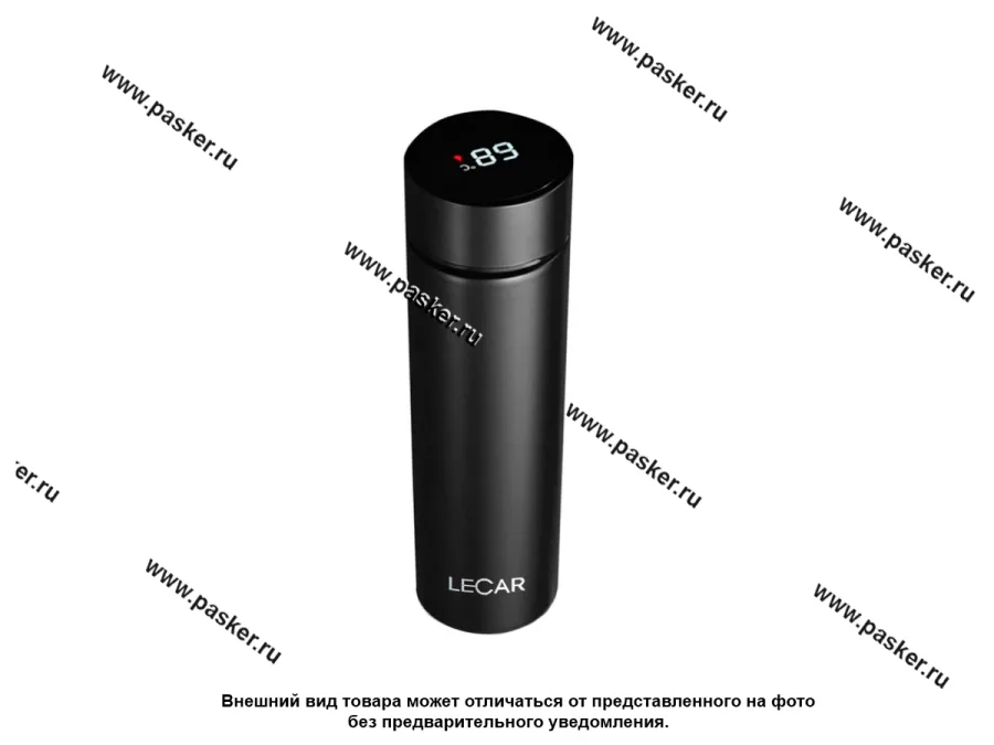 Термокружка LECAR 500мл с датчиком температуры