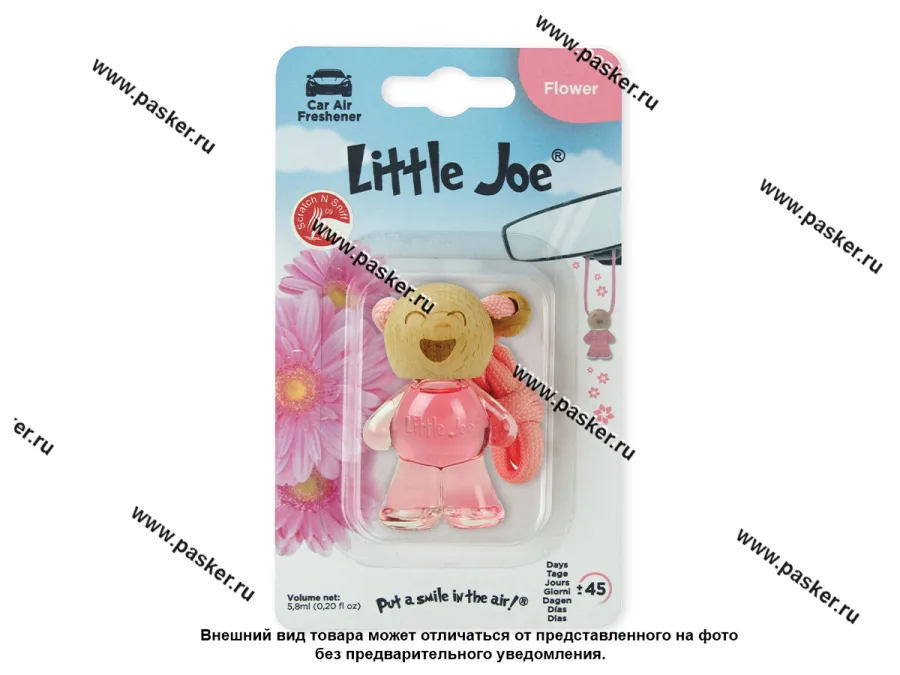 Ароматизатор Little Joe Bottle бутылочка 5.8мл Flower Цветочный