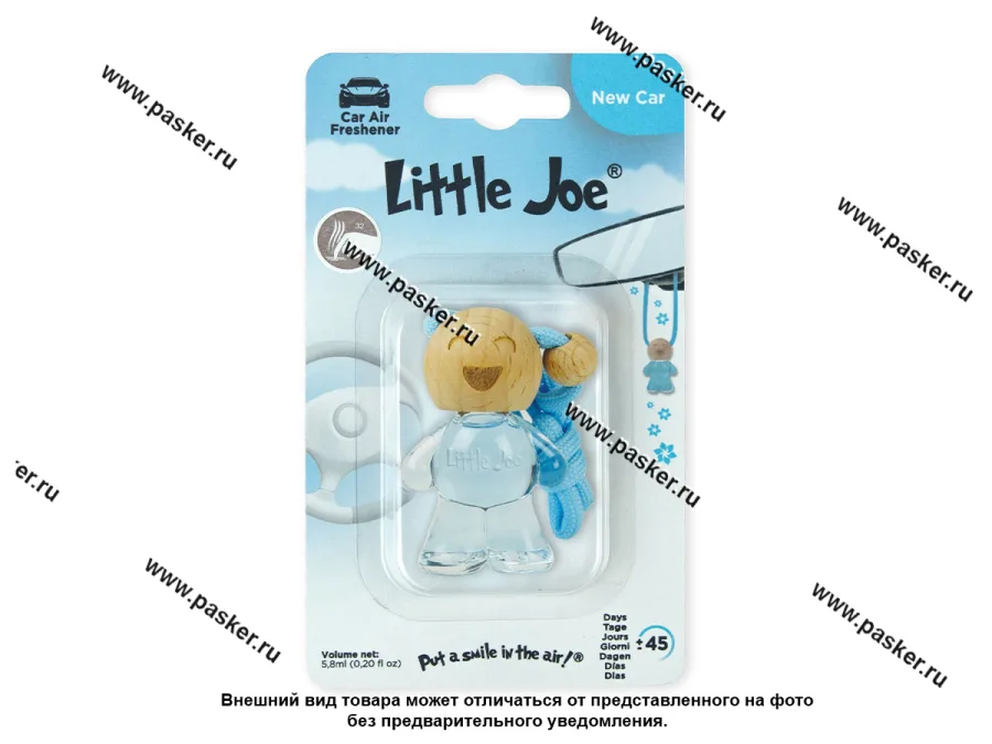 Ароматизатор Little Joe Bottle бутылочка 5.8мл New Car Новая машина