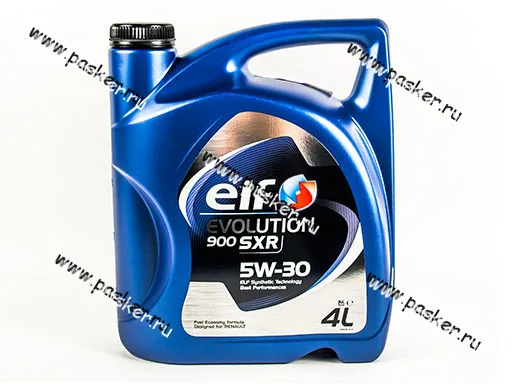 Масло ELF EVOLUTION 900 SXR 5W30 API SL/CF A5/B5 4л син