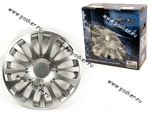 Колпаки R-15 вид TOYOTA 329 гибкие в картонной коробке SJS