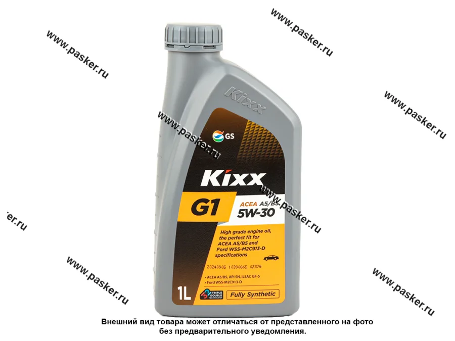 Масло KIXX  5W30 G1 API SN ACEA A5/B5 1л син
