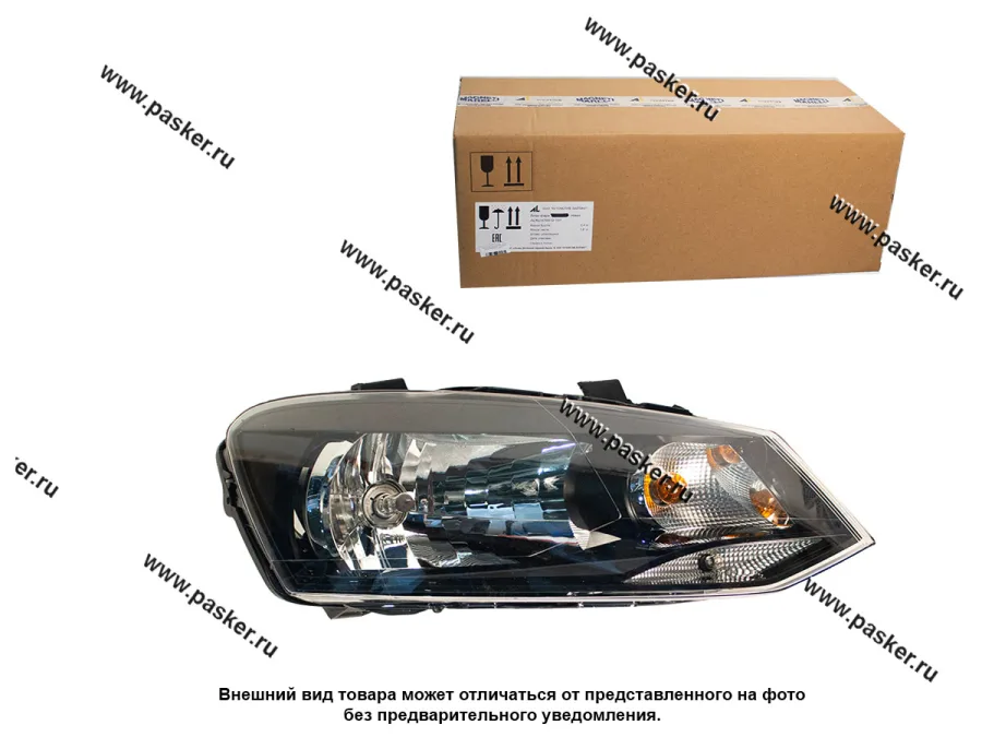 Блок фара WV Polo sedan Automotive Lighting правая 102