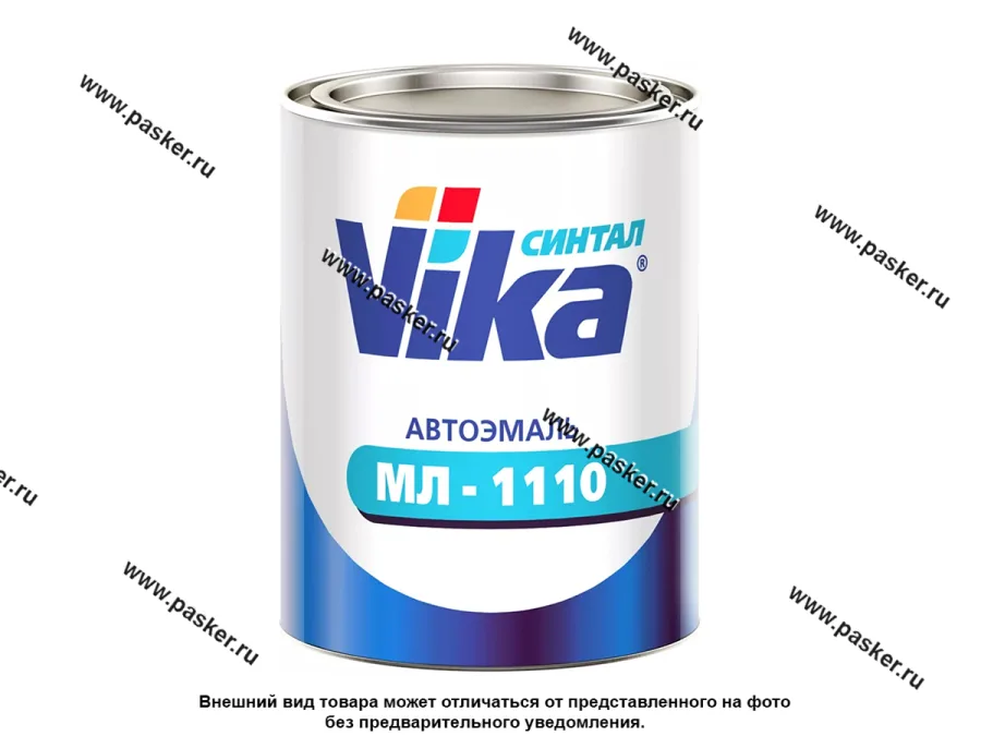 Краска 1015 Красная Vika-синтал МЛ-1110 0,8кг