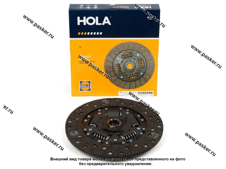 Диск сцепления ГАЗ УАЗ дв 402 406 HOLA 24D18