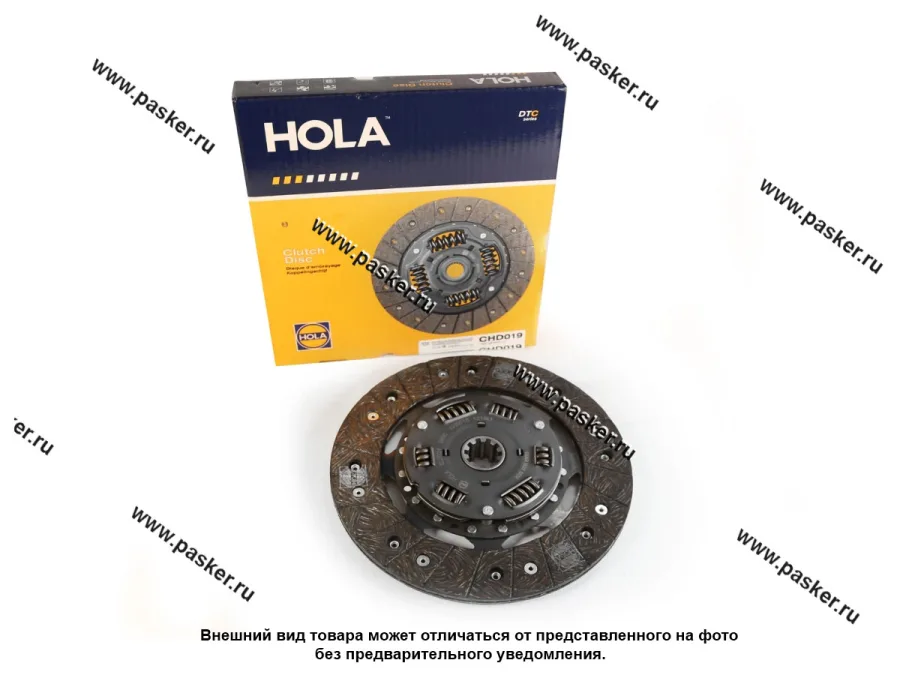 Диск сцепления УАЗ Патриот Хантер дв 409 HOLA CHD019