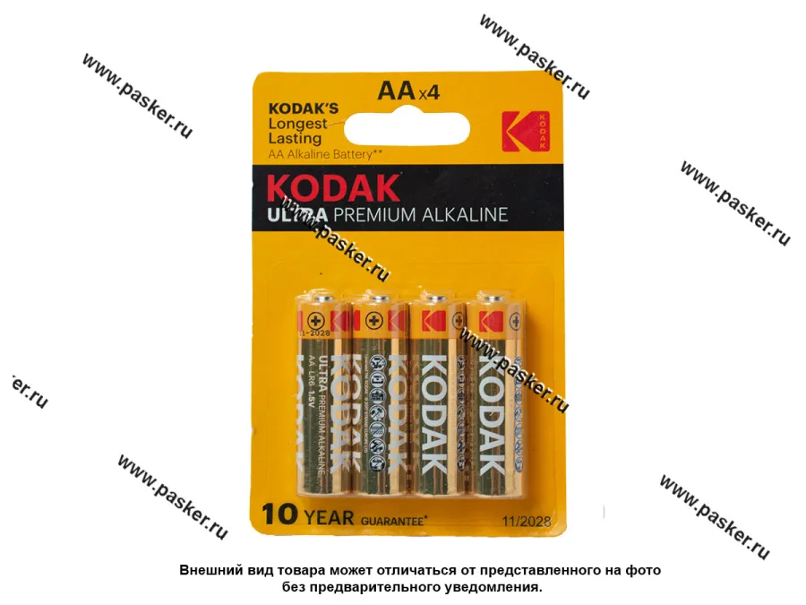 Батарейка KODAK LR6 AA BL-4 ULTRA DIGITAL