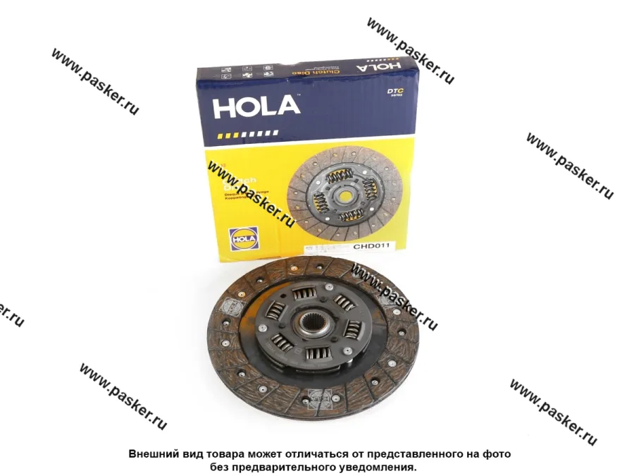 Диск сцепления LADA Largus 1.6 8V КПП JH3 RENAULT Logan HOLA CHD011