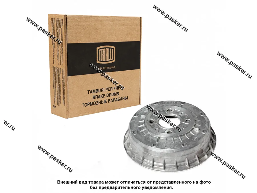 Барабан задний тормозной 1118 Калина 2108-2112 2170 Priora TRIALLI алюминий TF 079