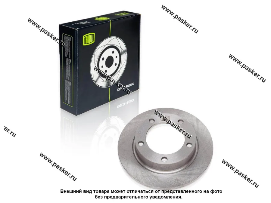 Диск тормозной 2121-213 2123 Chevrolet Niva TRIALLI передний DF 130 [упаковка 2 шт.]