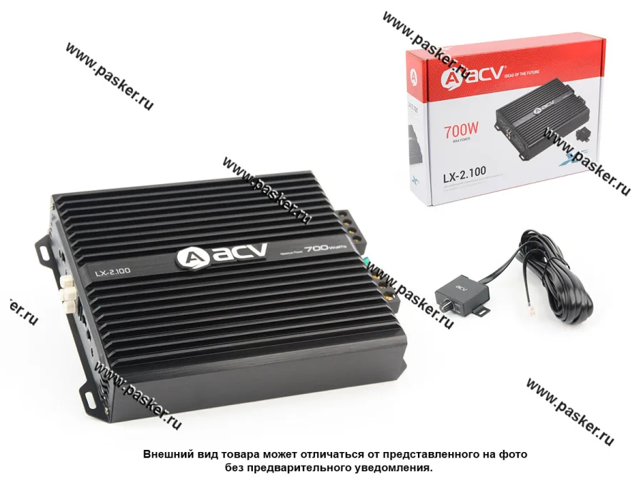Усилитель ACV LX-2.100 200Втх2/100Втх2-4 Ом, 150Втx2 в 2 Ом