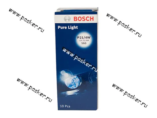 Лампа 12V21/4W BAZ15d BOSCH 215 [упаковка 10 шт.]
