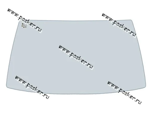 Стекло ветровое 2108-099 2115 КМК GLASS 3-х слойное VAZT0036