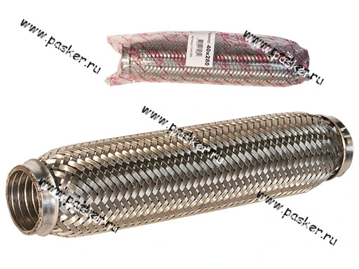 Гофра глушителя 40x280 Garde 3х слойная Interloсk G40280