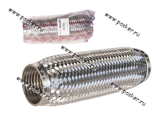 Гофра глушителя 60x230 Garde 3х слойная Interloсk G60230