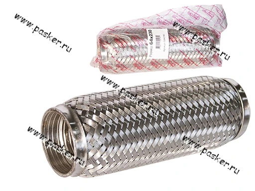 Гофра глушителя 64x230 Garde 3х слойная Interloсk G64230