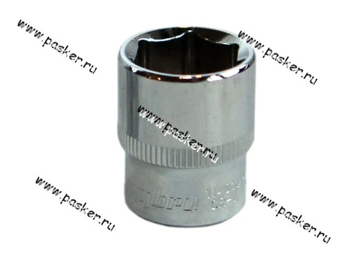 Головка торцевая 14 1/4 короткая 6-гранная OMBRA 114014