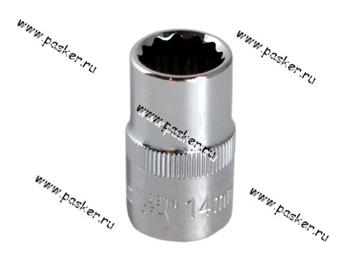 Головка торцевая 14 1/2 короткая 12-гранная OMBRA 112314