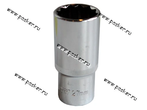 Головка торцевая 27 1/2 высокая 12-гранная OMBRA 112227