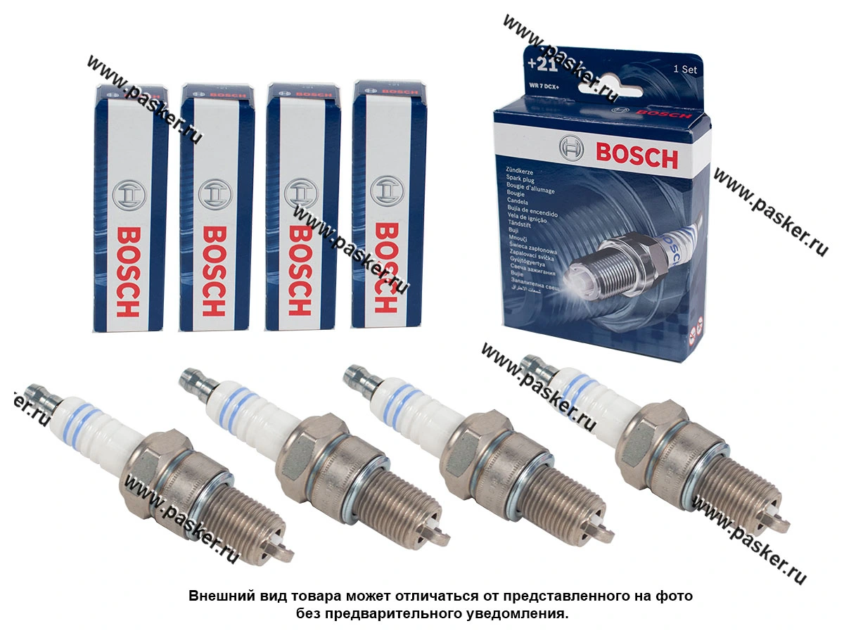 Свечи BOSCH 2108-10 WR7DCX 8кл инжектор 915