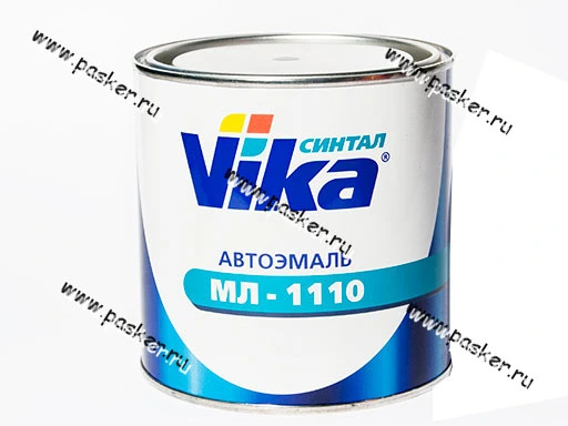 Краска 601 Черная Vika-синтал МЛ-1110 0,8кг