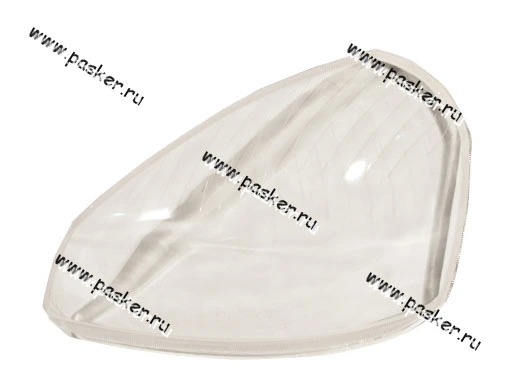 Стекло фары 2170 Priora левое пластик 0676512L