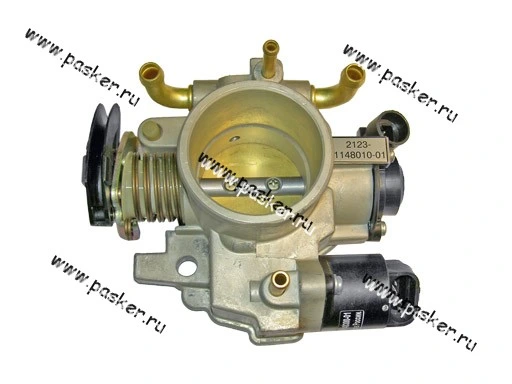 Дроссель 21213-214, 2123 Chevrolet Niva с датчиком и РХХ