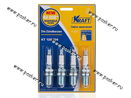 Свечи KRAFT 2110-12 KT126004 16кл 126004