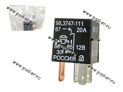 Реле 1118 Калина 2170 Priora AVAR 98.3747 5-ти контактное