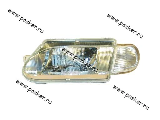 Блок фара 2115 14 Automotive Lighting левая белый указатель 053-02