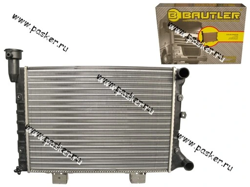 Радиатор 2105,07 BAUTLER алюминиевый inj BTL-0073
