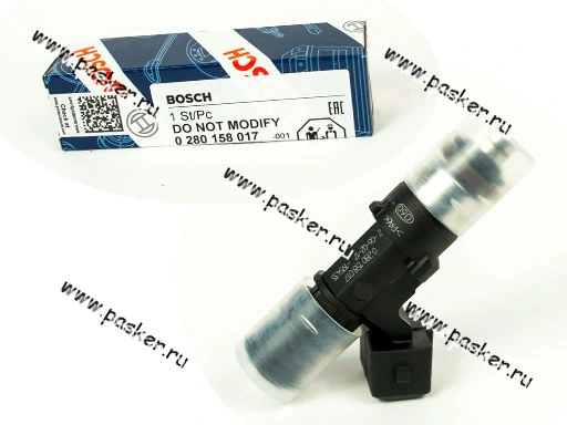 Форсунка 1118 Калина, 2110-12, 2123 Chevy Niva BOSCH дв.1.6 8-ми кл 017