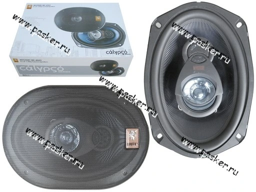 Колонки MYSTERY MC-6943 6х9 3-полосные коаксиальные серия Calypso 280Вт