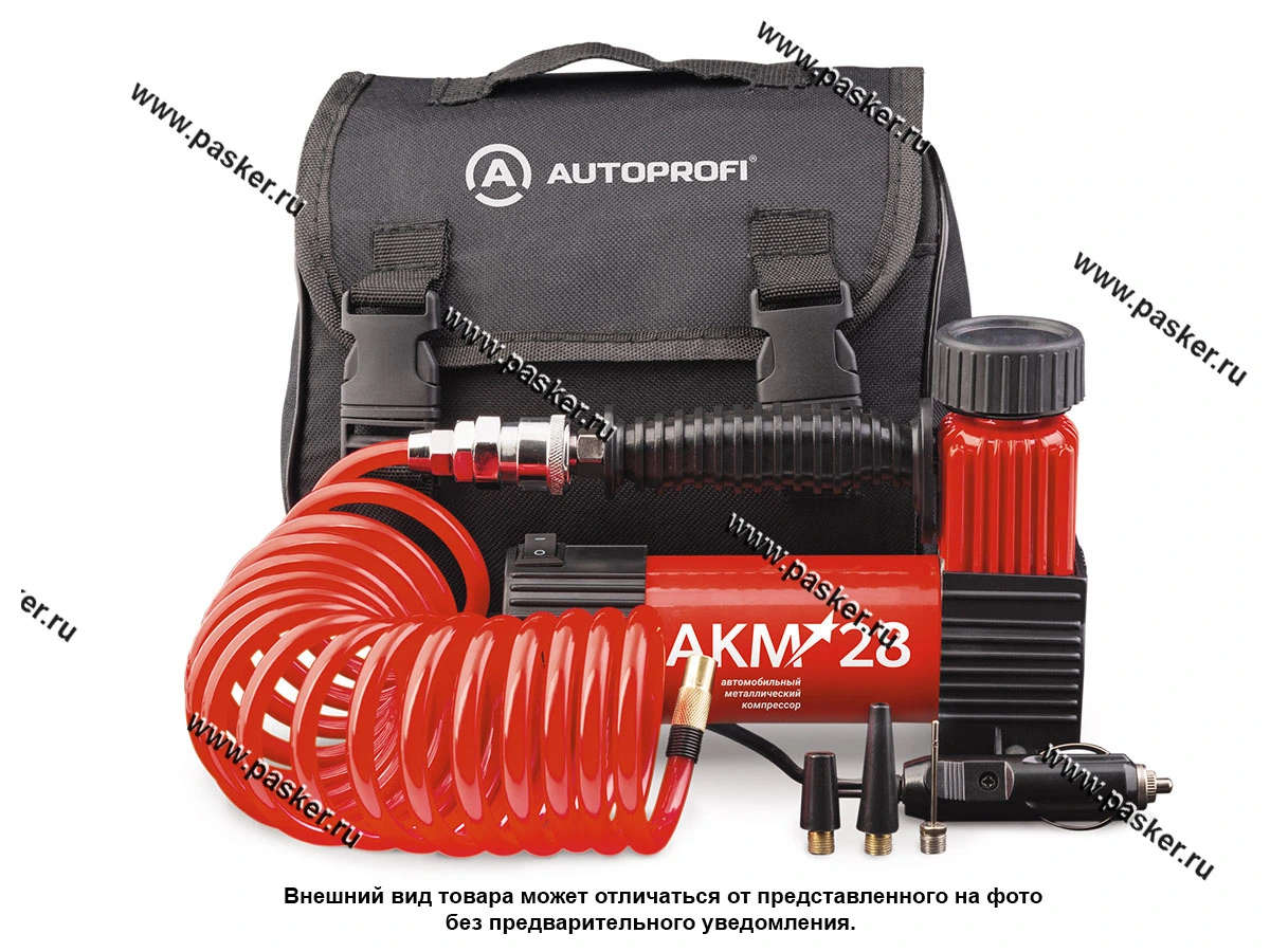 Компрессор AUTOPROFI 7Атм 28л/мин AKM-28