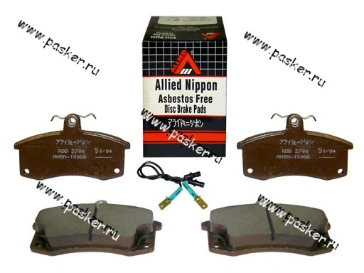 Колодки тормозные 2110-12 1118 2170 Priora 2190 Granta передние Allied Nipрon ADB2794