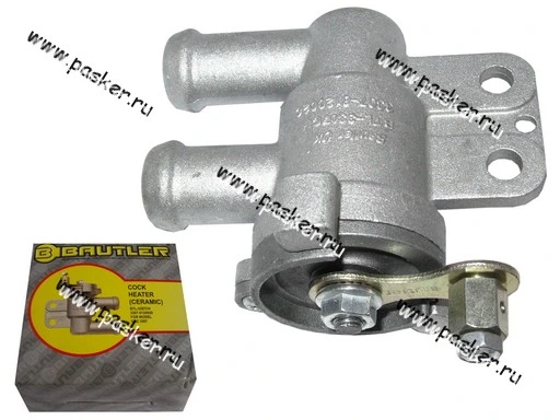 Кран отопителя ГАЗ-3307,Газель BAUTLER керамический BTL-3307CH