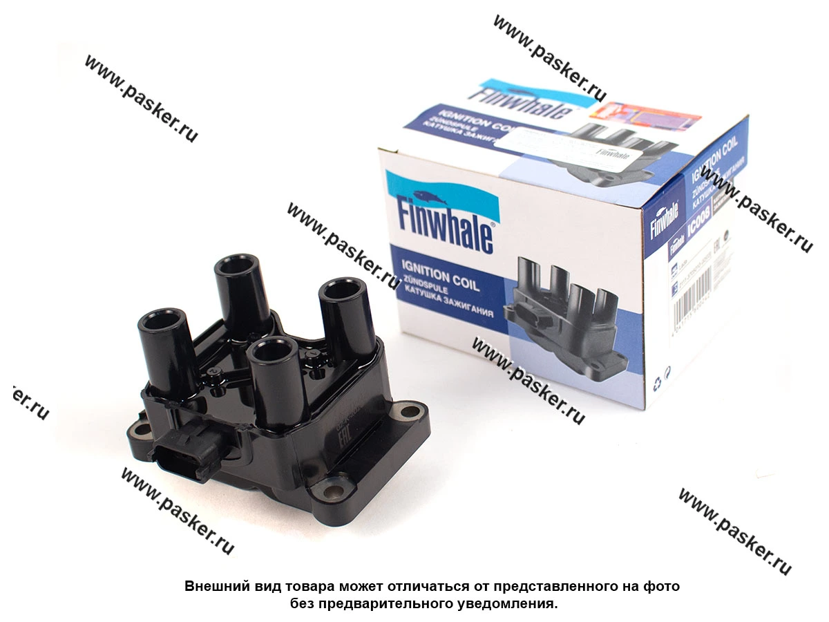 Катушка зажигания 1118 Калина 2110 и мод 2113-15 1.6л 8-ми кл Finwhale IC008
